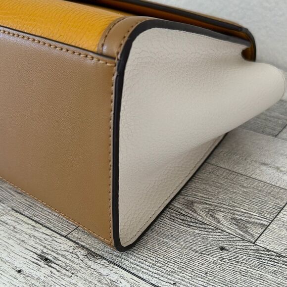 Michael Kors Whitney Goldenrod Medium Satchel NWT - Picture 7 of 13